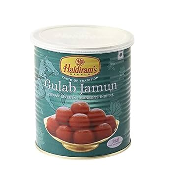 Amazon.co.jp: Haldiram's グラーブジャームン 1KG ×1缶